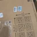 MYPET North States Paws Portable Pet Gate: 26-40" Wide. Pressure Mount. No Tools Needed. Made in USA, 23" Tall, Expandable, Durable Dog Gates for Doorways, Fieldstone Gray
