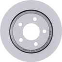 ACDelco Silver 18A1690AC (19327737) Coated Rear Disc Brake Rotor