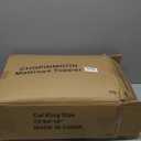 Mattress Topper California King for Back Pain, Extra Thick Mattress Pad Cover, Plush Pillow Top, Deep Elastic Pocket, White, 72"X84"+20"