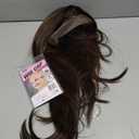 Synthetic Lace Front Wigs Pre Plucked 13x4 HD Lace 100% Futura Premium Highlight Brown Mix Black 26 Inch Long Layered Straight Wigs For Women Ready to Wear Wig With Bangs Beginner Friendly