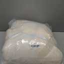 Khaki Queen Comforter Set - 7 Pieces Bed in a Bag, Premium Comforters Queen Size Bed Set Pintuck Pinch Pleat Complete Comforter Set with Flat Sheet, Fitted Sheet and Pillowcases,Khaki