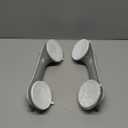 TAILI Grab Bars for Bathtubs and Showers 2 Pack Suction Grab Bar, Heavy Duty Shower Handle Removable Bath Handrails for Seniors and Elderly, Bathroom Safety Grip No Drilling Waterproof,Grey (16.8", Gray)