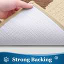 Buganda Dog Door Mat for Muddy Paws, Absorbent Dirt Trapper Washable Indoor Doormats, Non Slip Low-Profile Mud Mat for Dogs, Front Entrance Doormat for Inside Floor (36x24 Inches, Light Beige)