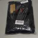 PJ PAUL JONES Mens Sweater Long Sleeve V Neck Pullover Sweater Knitted Textured Sweater (XX-Large, Black)