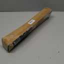 Ausemku Shower Curtain Rod 32-65 Inch Adjustable - 1 Inch Diameter Heavy Duty No drill Spring Tension Shower Rod, Non-Slip Rustproof Telescopic Rod for Bathroom, Brown