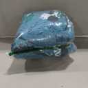 Xruibed Teal Queen Comforter Set 7 Pieces, Boho Striped Bed in a Bag Queen Size Soft Microfiber All Season Bedding Set with Comforter, Sheets, Pillowcases & Shams(90"90")