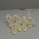 BARsics 12pcs Gold Premium Table Place Card Holders with Weighted Base Stand and Clip