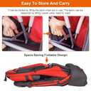 Baby Backpack Carrier, Safe Toddler Hiking Backpack Carrier Camping Child Carriers with Rain Cover Children Kid Sun Shade Large Storage Insulated Pocket, Adjustable Padded Child Seat