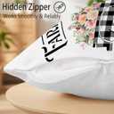 Hexagram Throw Pillow Covers 18x18, Outdoor Farmhouse Pillow Covers
