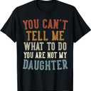 Funny Father's Day Dad Gifts From Daughter Daddy T-Shirt