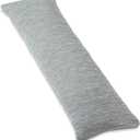 1 MIDDLE ONE Body Pillow, Cooling Memory Foam Body Pillows for Adults Sleeping, Long Pillow for Bed, Big Large Firm Full Body Pillow for Side Sleeper, 20x54 Inch, Cooling Grey