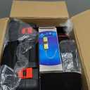 Orion Motor Tech AC Vacuum Pump and Gauge Set, 1/3 hp 4.5 cfm Vacuum Pump Manifold Gauge Kit with Leak Detector 4 Hoses & Accessories for R134a R22 R410a, A/C Vacuum Pump Kit for Auto HVAC Systems