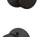 Schlage F40 BWE 716 Bowery Door Knob, Bed & Bath Privacy Lock, Aged Bronze