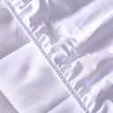 evoLive 100% Waterproof Coated Microfiber Mattress Productor 15" Deep Pocket (White, King)