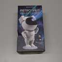 Star Projector Galaxy Night Light - Astronaut Space Projector, Starry Nebula Ceiling LED Lamp with Timer and Remote, Kids Room Decor Aesthetic, for Christmas & Birthdays (White)