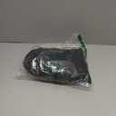 Garden Hose, Upgraded 4-Layer Latex Hose Pipe, 50FT Flexible Hose Pipe with 10 Function Nozzle 3/4" 1/2" Brass Connectors, Leakproof No-Kink Flexible Water Hose for Garden, Car Washing (50FT, Black)