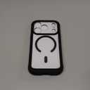 Miracase Magnetic for iPhone 17 Pro Case 6.3" [Compatible with MagSafe] Full-Body Phone Case with Built-in Glass Screen Protector & Camera Control,Drop Proof iPhone 17 Pro Cover, Black