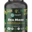 Sea Moss with Black Seed Oil, Ashwagandha, Turmeric, Bladderwrack, Burdock Root, Manuka Honey, Vitamin C & D3, Apple Cider Vinegar, Dandelion Root, Yellow Dock Root, Elderberry Fruit, Chlorophyll