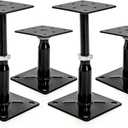 Yarlung 4 Pack Adjustable Support Jacks for Floor, Heavy Duty Screw Jacks House Jack Stand, Floor Joist Jacks Post 4" to 7" for Level and Lift Supports, Floor Straightener, Deck Foundation