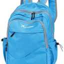 Geboldil Men's and women's lightweight foldable hiking travel backpack waterproof camping backpack blue