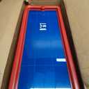 CATO 12051-H Red Plastic Chief Fire Extinguisher Cabinet for 20 lb. Extinguisher, with Hammer and Cylinder Lock