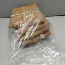 4 Packs Coco Liners for 30 Inch Planters, Coconut Fiber Window Box Insert, Trough Planter, Basket Liner for Outdoor Plants