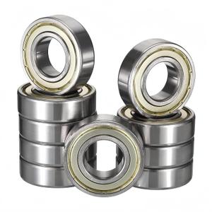 DEEG 10 PCS 6205ZZ C3 Deep Groove Ball Bearings, ID 25mm x OD 52mm x Width 15mm Double Metal Shielded Ball Bearing Chrome Steel Bearing