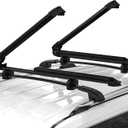 Ski & Snowboard Rack Lockable for Car Roof with Sliding Extension