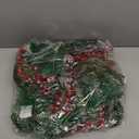 winemana 6 FT Pre-lit Artificial Christmas Garland with 20 LED Lights, Battery Powered with Pine Cones, Red Berries, Pine Needles, Lighted Christmas Garlands for Fireplace Mantle Holiday Decorations