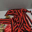 Angelaicos Womens Pirate Costume With Accessories Set Pirate Head Scarf Pirate Eye Patch for Women Halloween Cosplay Outfits