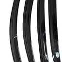 labwork Black 4 Pieces Window Visors Shade Sun Rain Wind Guards Replacement for 2008-2012 Honda Accord Sedan 4-Door