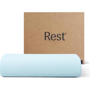 REST Evercool+ Top Sheet, Full/Queen Size, Light Blue, 93"X108" (1 Flat Sheet only) REST Evercool+ Top Sheet, Full/Queen Size, Light Blue, 93"X108" (1 Flat Sheet only)