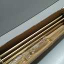 Warm Gold Double Curtain Rods 72-144" (6-12ft), Decorative Double Drapery Rod with Cap Finials, 1 Inch Front and 5/8 Inch Back Heavy Duty Double Window Rods, Adjustable Dual Curtain Rod Warm Gold