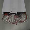 Retisee 3 Pcs Valentines Red Heart Shaped Solar Lights Metal Solar Decorative Lamps with Stakes for Garden Yard Path or Landscape Light Outdoor Decor, 12.7 x 9.3 Inch