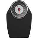 Adamson A24 Scales for Body Weight - Up to 350 LB - New - Anti-Skid Rubber Surface Extra Large Numbers - High Precision Bathroom Scale Analog - Durable with 20-Year Assurance - Black
