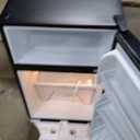 Walsh Compact Refrigerator, Dual Door Fridge, Adjustable Mechanical Thermostat with Freezer, Reversible Doors, 3.1 Cu.Ft, Black