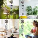 Wind Chimes for Outside 26" Cardinal Wind Chimes Outdoor Home Patio Garden Decor Windchimes Outdoors Gift Ideas for Women Mom Grandma Sisters
