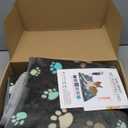 GOLOPET Extra Large Dog Heating Pad 47x30 in with Smart Thermostat Switch and Power Line Protection Tube,Obtained MET and UL Dual Certification,Waterproof Pet Heating Pad for Dogs-Black