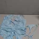 Women One Piece Lingerie Sexy Teddy V Neck Bodysuit Lace Nightie. Size M