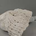 L'AGRATY Chunky Knit Blanket Throw,Soft Chenille Yarn Throw Blanket 50x60Handmade Cable Knit Crochet Blanket,Large Knit Blankets Chunky Yarn,Rope Knot Throw Blanket for Couch Sofa Bed Home Decor (Ivory)