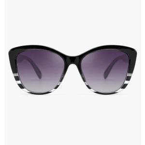 FEISEDY Polarized Vintage Sunglasses American Womens Square Jackie O Cat Eye Sunglasses B2451