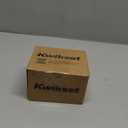 Kwikset 817 Deadbolt Lock, Matte Black Round Exterior Keyed Front Entry Door, Pick Resistant SmartKey Rekey Security, Single Cylinder Dead Bolt, with Microban Protection (Traditional)