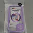 BESINPO Magnetic Case for iPhone 11 Case with Built-in Screen Protector, [Compatible with MagSafe] 360 Full-Body Shockproof Phone Cover for iPhone 11 6.1 inch, Purple Clear