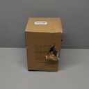 ALOCEO 2 Pack Storage Stackable Kitchen Laundry Organizers with Bamboo Top, Large Trash Bag Holder and Small Garbage Bag Dispenser for Countertop Organization