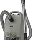 Miele Guard S1 Electro Bagged Canister Vacuum Cleaner, AirClean Plus Filtration, SEB 217-3 Electrobrush & SBB 300-3 Parquet Twister, 1200W Powerful Suction, Compact & Lightweight, Casa Grey