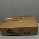 Donut Dog Bed - Premium Comfort for Anxiety Relief - Fluffy & Calming Design with Ultra-Plush Support | Cozy Round Dog Bed with Super Soft Circle Style (Camel, Medium)