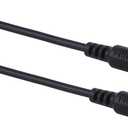 Philips 6ft (1.8m) 3.5mm Audio Cable, Flexible, Long Aux Cable for Car Stereo, Cell Phones, Tablets, Headphones, & Portable Speakers, Male-to-Male, Black, SWA9236B/27