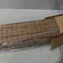 LazBlinds Cordless Bamboo Roman Shades, 30.5x64, Highfield Teak
