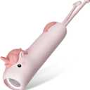 Kids Flashlight Rechargeable, LED Kid Flashlight for Boys & Girls, Unicorn Toys for Girls Age 4-6, Pink Unicorns Flashlights for Kid for Camping & Outdoor Adventures, Birthday Gift, 1Pack