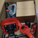 HEINPRO Cordless Tiller Cultivator Compatible with Milwaukee M18 Battery, 9In Tilling Width & 7In Depth Electric Tiller for Gardening, 360RPM Rototillers for Garden Cultivator (Tool Only)